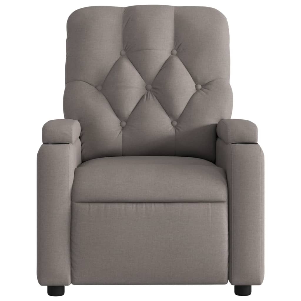 Vidaxl Verstellbarer Massagesessel in Taupe - bis zu 30% Rabatt