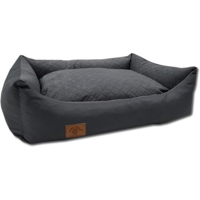 Viking Choice Luxus Hundebett 100x70 cm Anthrazit - Wasserabweisend & Waschbar - bis zu 1% Rabatt