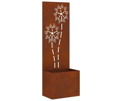 Vidaxl Sichtschutz Garten Cortenstahl 50x150cm - Rost-Optik - bis zu 29% Rabatt