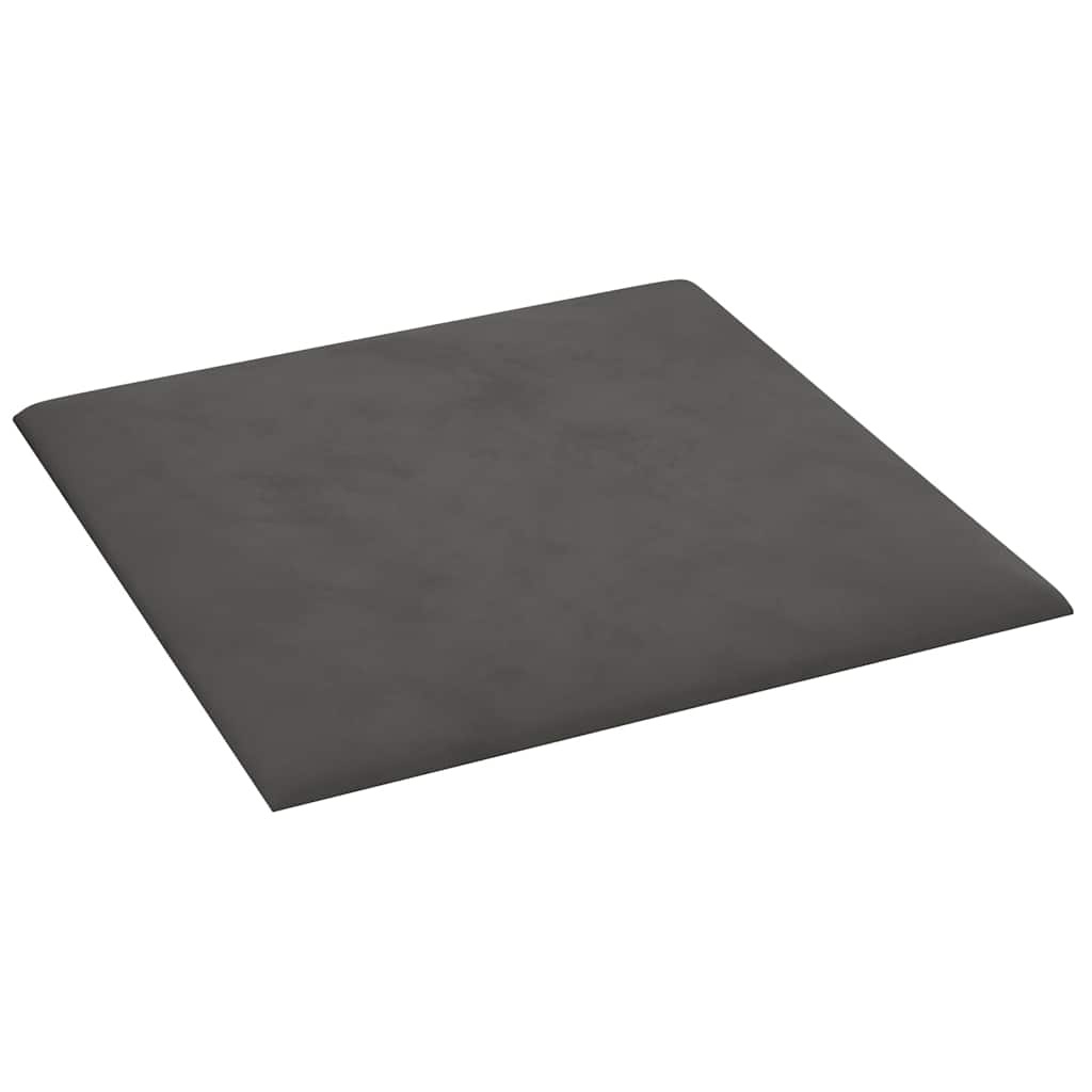 Vidaxl 12er Set Wandpaneele Samt 30x30 cm Dunkelgrau - bis zu 44% Rabatt sparen