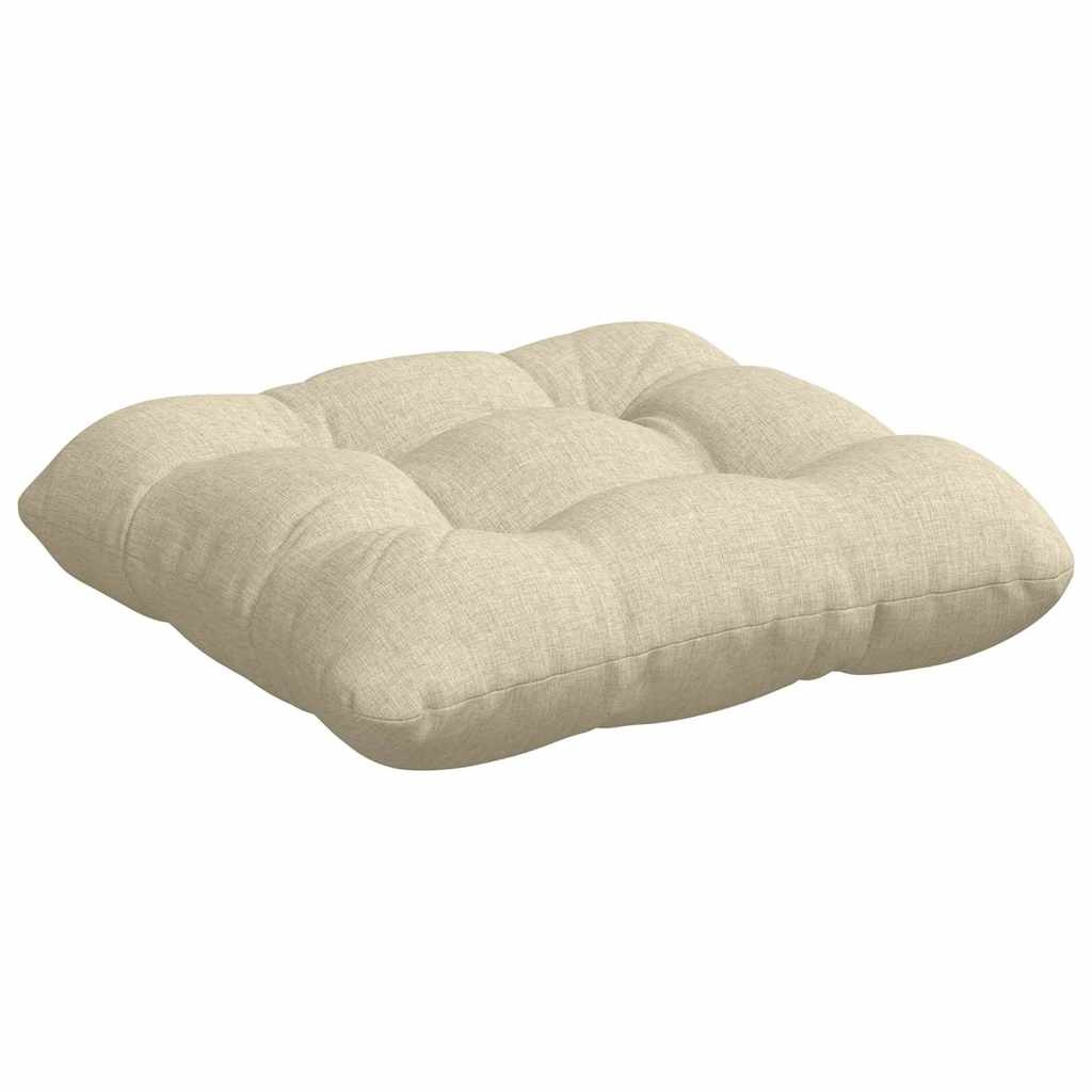 Vidaxl 4er-Set Sitzkissen Creme 45x45x12 cm - Jetzt bis zu 32% günstiger