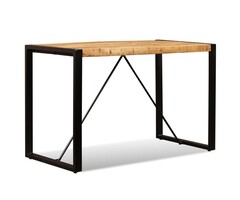 Vidaxl Industrie-Esstisch Mangoholz 120x60cm - Jetzt bis zu 35% Rabatt