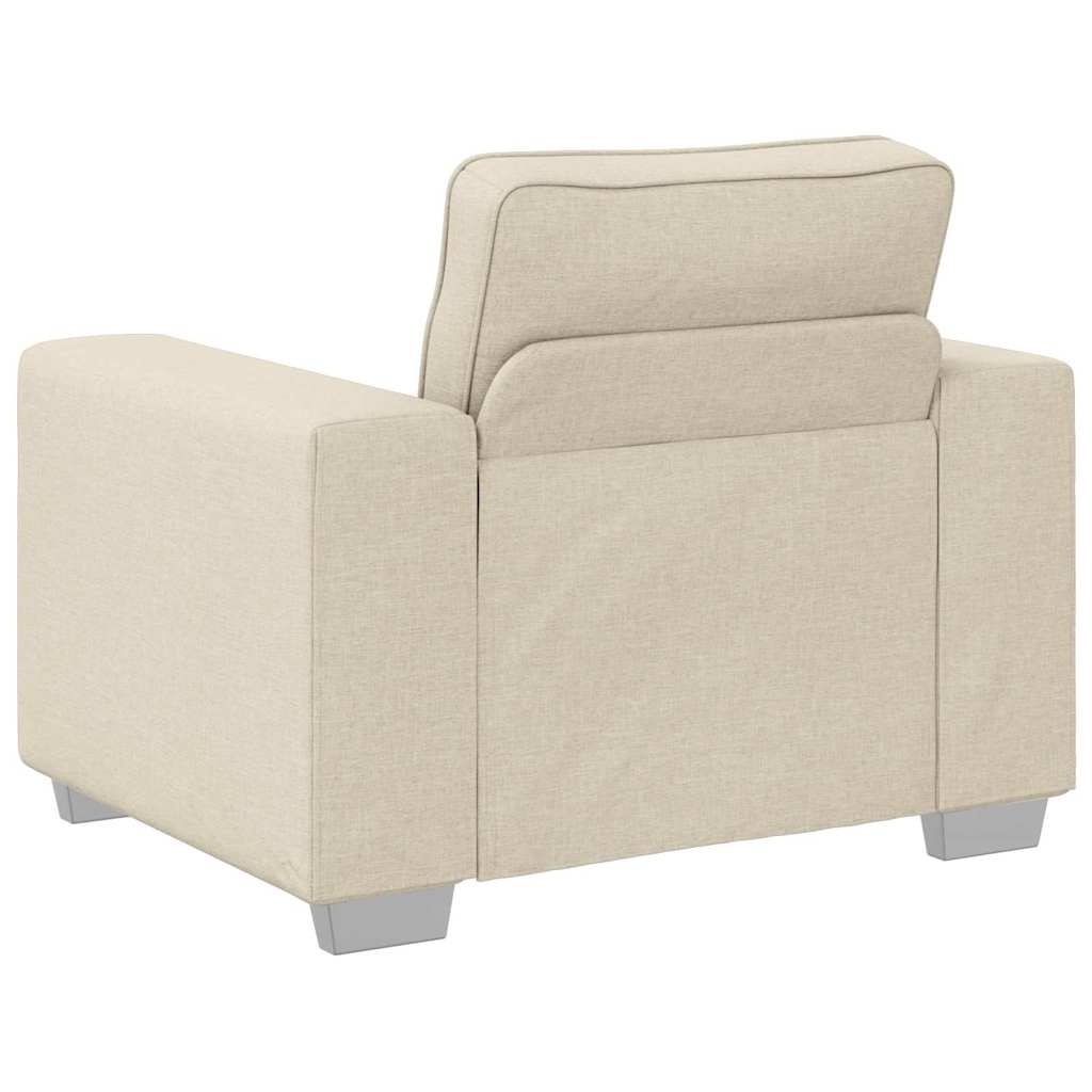 Vidaxl Moderner Sessel Beige 100 cm | Leinen-Mix | Bis zu 35% Rabatt