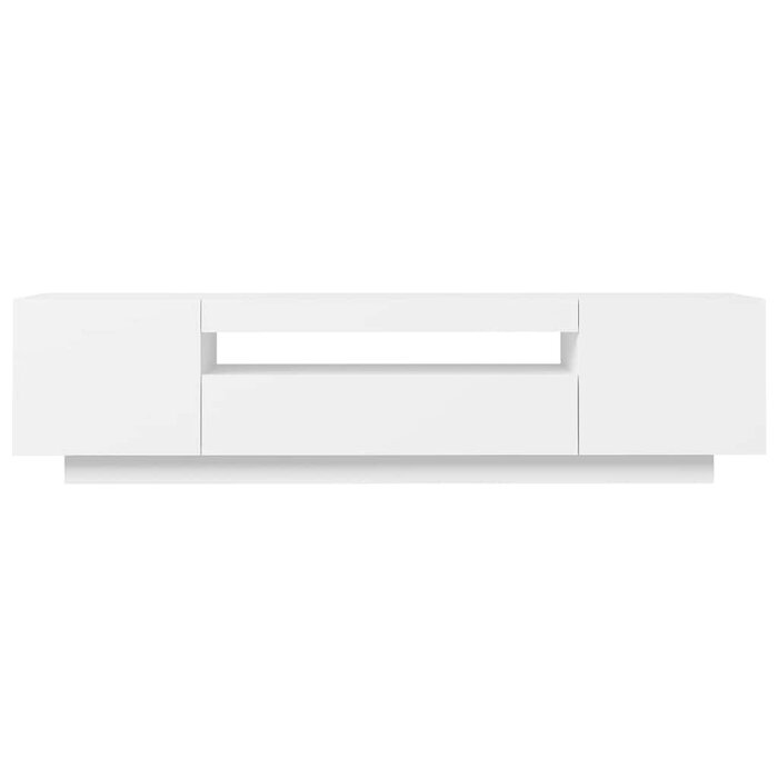 Vidaxl Modernes TV-Board mit LED-Beleuchtung - 160x40cm - bis zu 35% Rabatt
