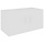 Vielseitiger Hängeschrank 80x39x40 cm Weiß - Jetzt bis zu 34% Rabatt sparen
