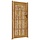 Exklusives Gartentor Bambus-Design Cortenstahl 100x200 cm - bis zu 35% Rabatt