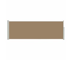 Vidaxl Ausziehbare Seitenmarkise 500x100 cm in Taupe - Sparen Sie bis zu 40%
