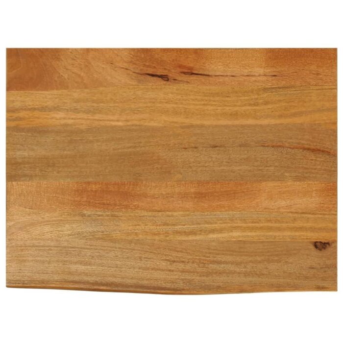 Vidaxl Tischplatte Mangoholz mit Naturkante 70x60x2,5 cm - Outlet sparen bis zu 29%