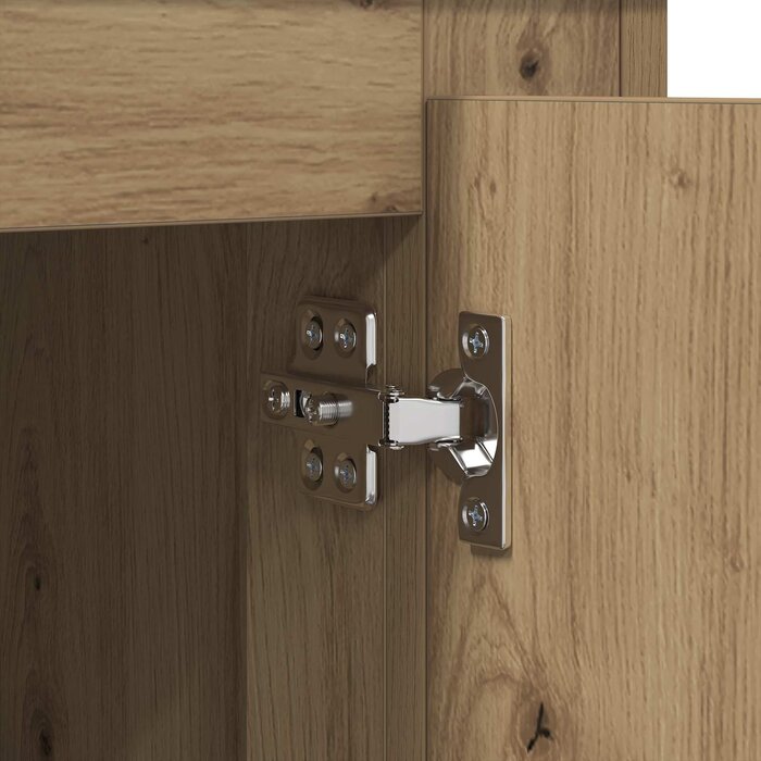 Vidaxl Sideboard in Artisan Eiche - Kommode 70x67,5 cm - bis zu 34% sparen