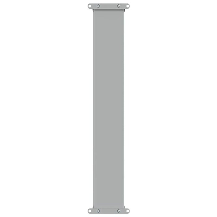 Vidaxl Ausziehbare Seitenmarkise 80x300cm Grau - Bis zu 34% sparen!