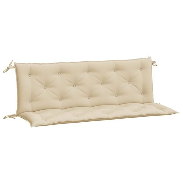 Vidaxl Gartenbankkissen Set, 150x50x7 cm, Beige - Jetzt bis zu 32% günstiger