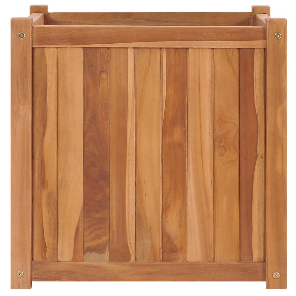 Vidaxl Massiver Teakholz-Pflanzkübel 50x50x50 cm - Outlet bis zu 35% reduziert