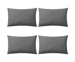 Vidaxl 4er-Set Outdoor-Kissen 60x40 cm Grau - Jetzt bis zu 39% Rabatt sichern