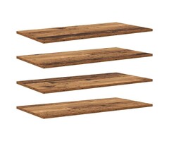Vidaxl Regalboden-Set 4-tlg. 80x40cm - Braun - Jetzt bis zu 40% günstiger sichern
