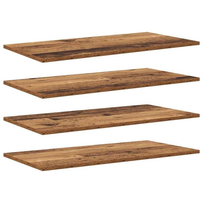 Vidaxl Regalboden Set 80x40cm, 4 Stück - minimalistisch & stabil - bis zu 34% Rabatt