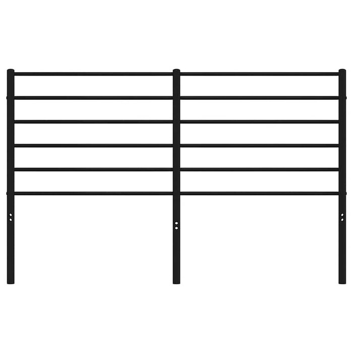 Vidaxl Metall-Bettkopfteil Schwarz 120 cm - 72% Rabatt - Outlet