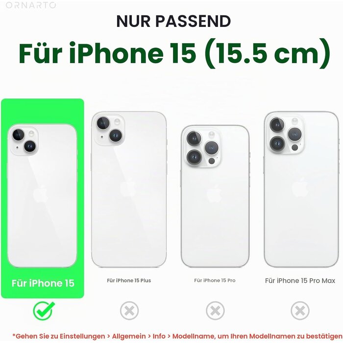 Silikonhülle für iPhone 15 - Rot - Ultradünn - 52% Rabatt