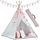 Tipi-Spielzelt für Kinder in Rosa - Bis zu 37% Rabatt