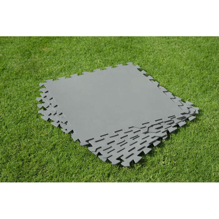 Poolbodenfliesen 50x50 cm, 9er-Set, grau - bis zu 31% Rabatt im Outlet