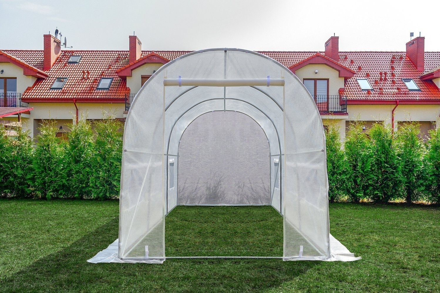 Viking Choice Folientunnel 4,5x2x2m - Gewächshaus für Gemüse - Sparen Sie bis zu 31%