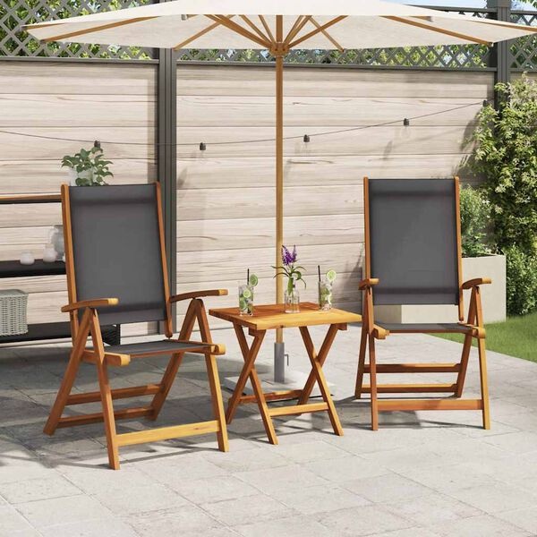 Vidaxl 2er-Set Klappbare Gartenstühle aus Akazienholz - jetzt bis zu 35% Rabatt!