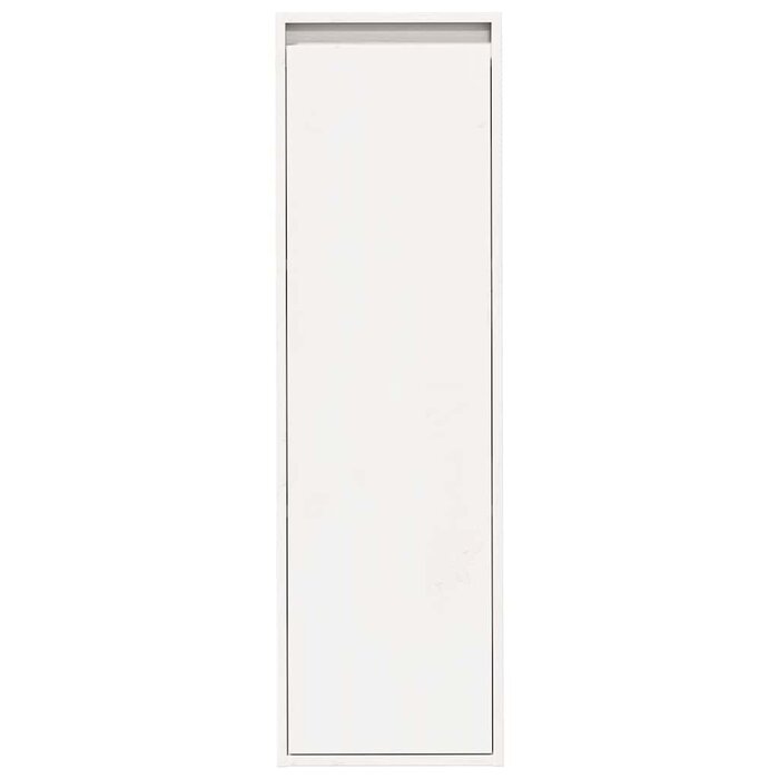Vidaxl Wandschrank aus Kiefernholz, 30x30x100 cm, Weiß - bis zu 34% sparen