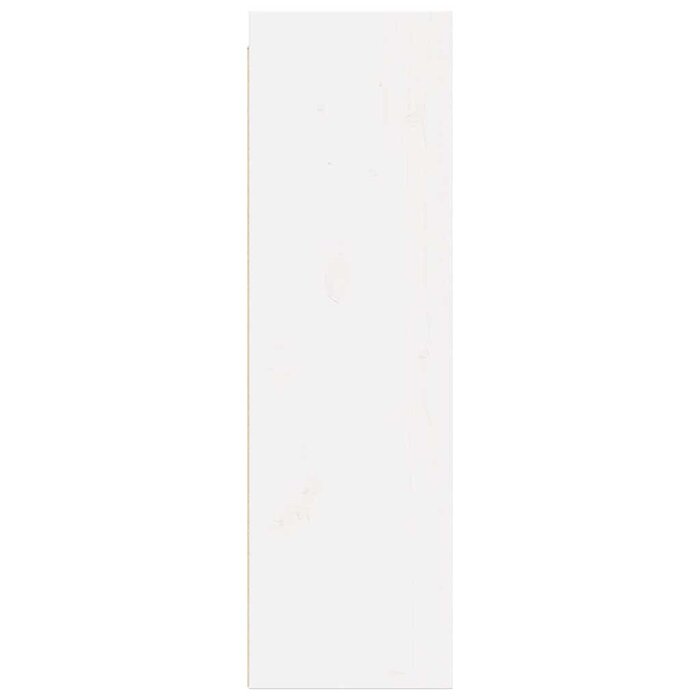 Vidaxl Wandschrank aus Kiefernholz, 30x30x100 cm, Weiß - bis zu 34% sparen