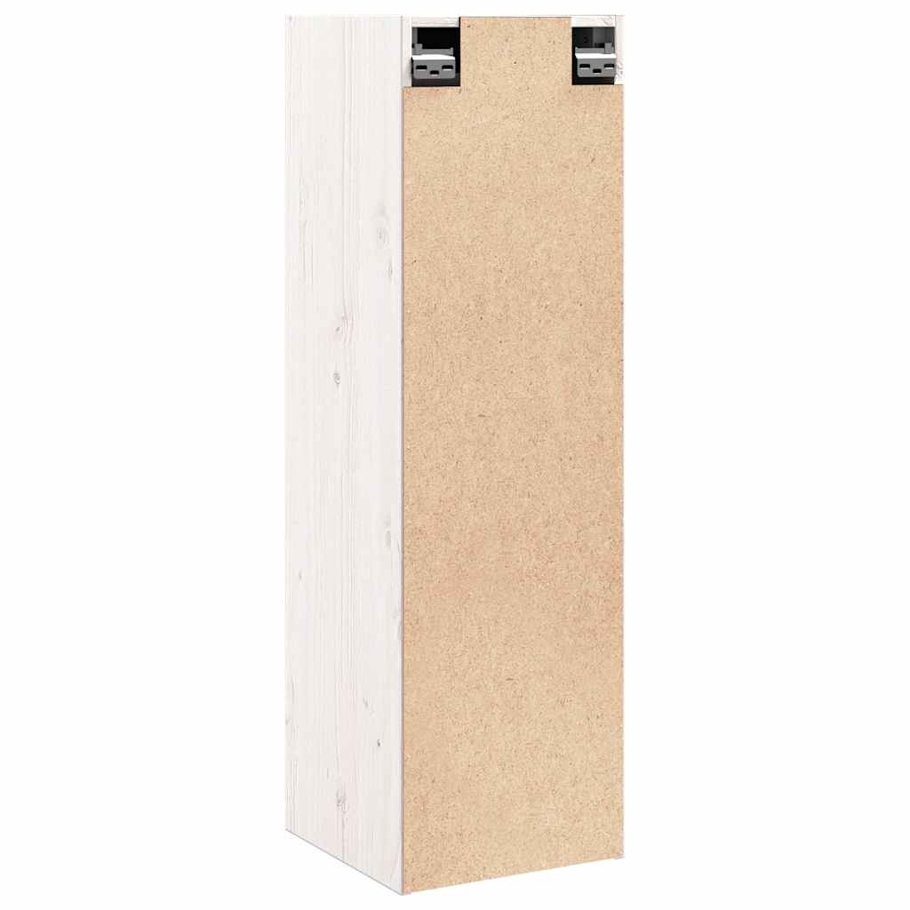 Vidaxl Wandschrank aus Kiefernholz, 30x30x100 cm, Weiß - bis zu 34% sparen