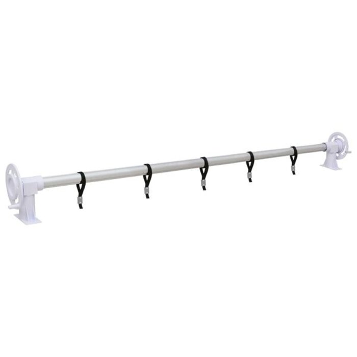 Vidaxl Teleskop-Poolabdeckung Aufroller 2-5 m - Jetzt bis zu 35% Rabatt sichern