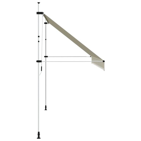 Vidaxl Manuelle Markise 400 cm Creme - Jetzt bis zu 35% Rabatt sichern