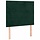 Samt Kopfteil Dunkelgrün 80x118-128 cm - Outlet bis zu 33% reduziert
