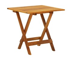 Vidaxl Klappbarer Akazien-Bistrotisch 46x46cm - Outlet-Angebot bis zu 33% Rabatt
