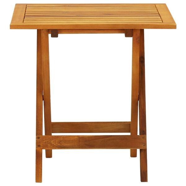 Vidaxl Klappbarer Akazien-Bistrotisch 46x46cm - Outlet-Angebot bis zu 33% Rabatt
