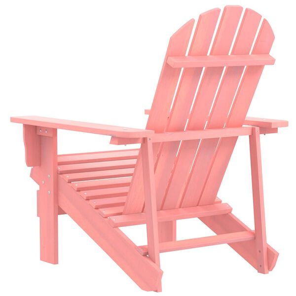 Vidaxl Adirondack Gartenstuhl Fichtenholz Rosa - bis zu 34% Rabatt