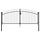 Robustes Gartentor 150 x 300 cm Grau - jetzt bis zu 35% Rabatt sichern