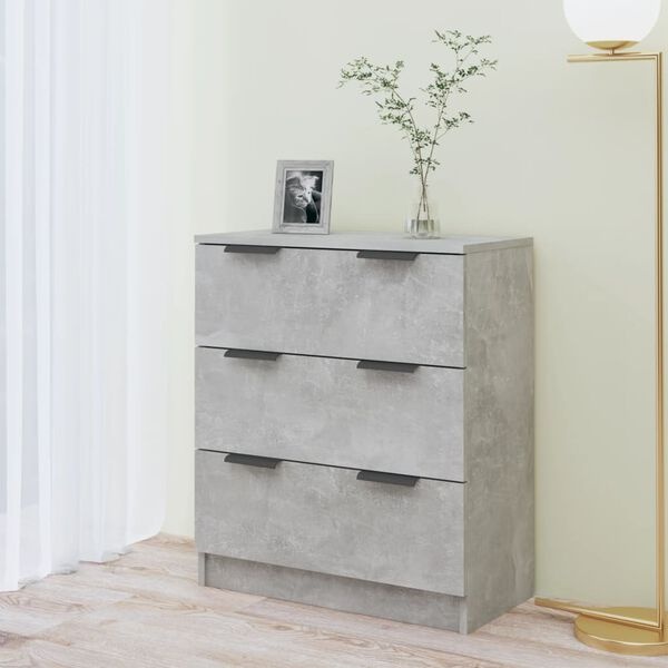 Vidaxl Moderne Kommode in Betongrau 60x30x70 cm - bis zu 35% Rabatt