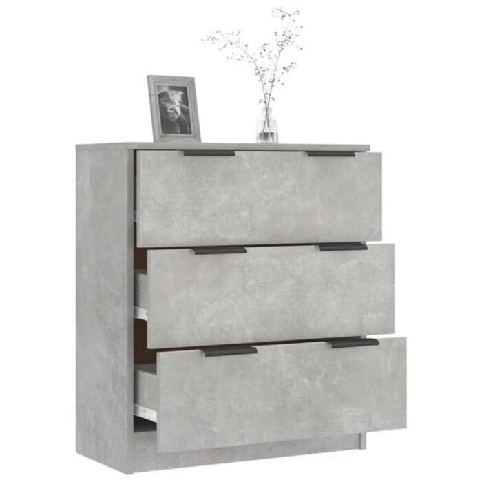 Vidaxl Moderne Kommode in Betongrau 60x30x70 cm - bis zu 35% Rabatt