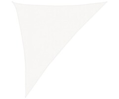 Vidaxl Dreieckiges Sonnensegel 3x4x5 m HDPE Weiß - bis zu 31% Rabatt