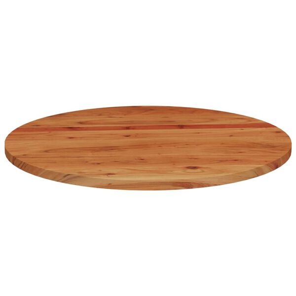 Vidaxl Runde Tischplatte Akazienholz Ø 80 cm - Natur - bis zu 35% Rabatt