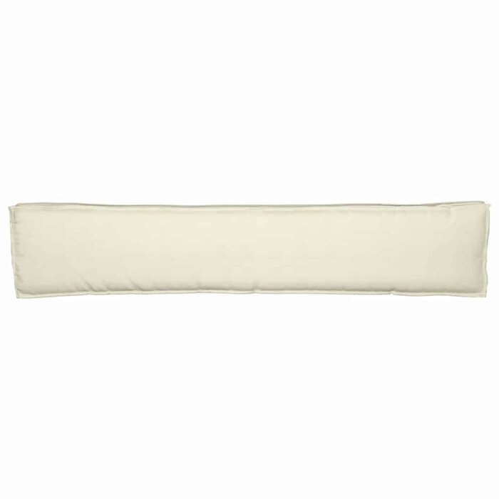 Vidaxl Palettenkissen 200x40x8 cm Creme - Wetterfest - bis zu 33% reduziert