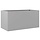 Pflanzkasten aus verzinktem Stahl 62x30x29 cm - Silber - bis zu 33% sparen