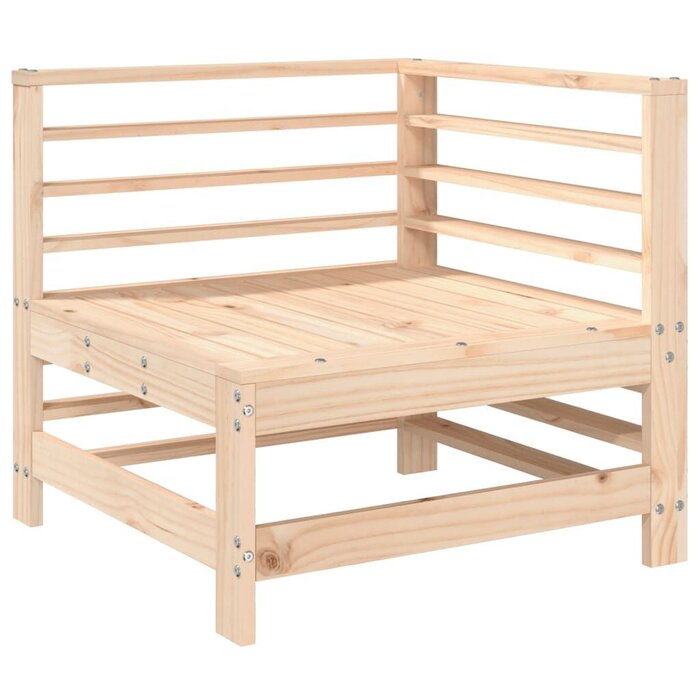 Vidaxl 3-teiliges Lounge-Set aus Kiefernholz - Gartenmöbel bis zu 30% günstiger