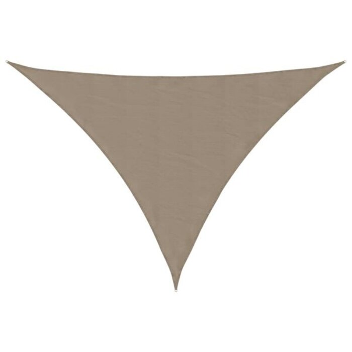 Vidaxl Sonnensegel Dreieck 4x4x5,8 m Taupe - Schutz vor Sonne & Regen - bis zu 32% Rabatt