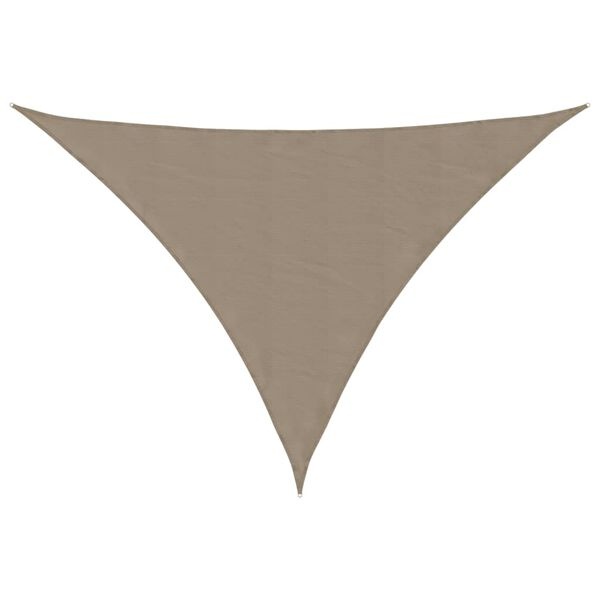 Vidaxl Sonnensegel Dreieck 4x4x5,8 m Taupe - Schutz vor Sonne & Regen - bis zu 32% Rabatt