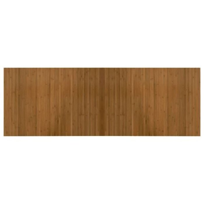 Vidaxl Bambus-Teppich 70x200 cm Braun - Natürlicher Bodenbelag - bis zu 28% reduziert
