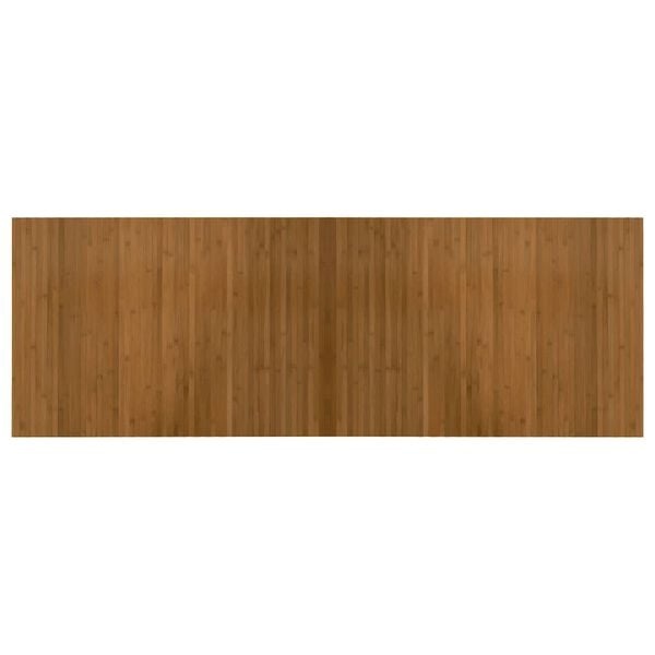 Vidaxl Bambus-Teppich 70x200 cm Braun - Natürlicher Bodenbelag - bis zu 28% reduziert