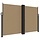 Seitenmarkise 160 x 1200 cm Taupe - Ausziehbarer Sichtschutz - bis zu 35% Rabatt