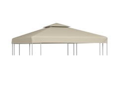 Vidaxl Ersatz-Pavillondach 3x3 m beige - Bis zu 40% Rabatt auf Outlet-Ware