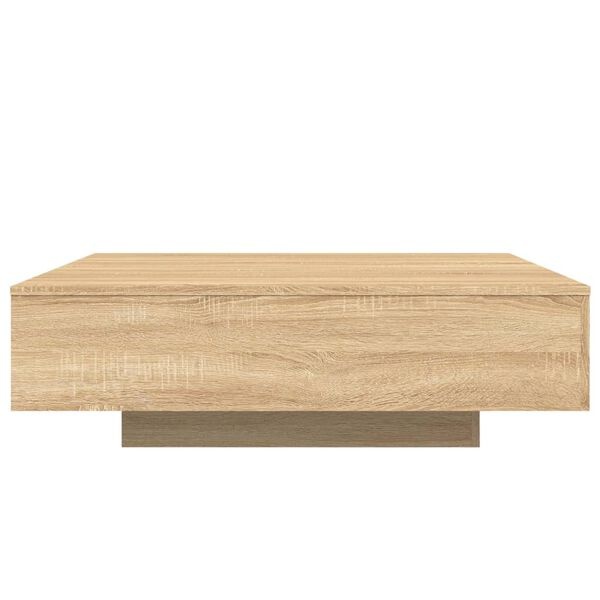 Vidaxl Couchtisch Sonoma-Eiche 100x100 cm - Modernes Design - bis zu 35% Rabatt