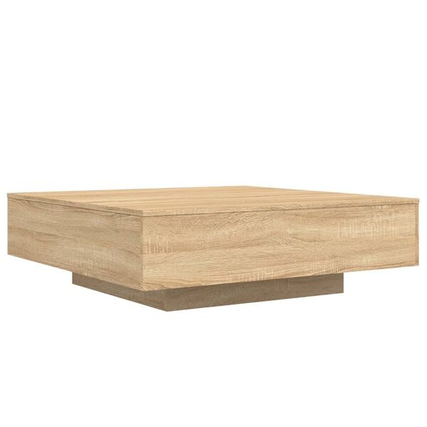 Vidaxl Couchtisch Sonoma-Eiche 100x100 cm - Modernes Design - bis zu 35% Rabatt